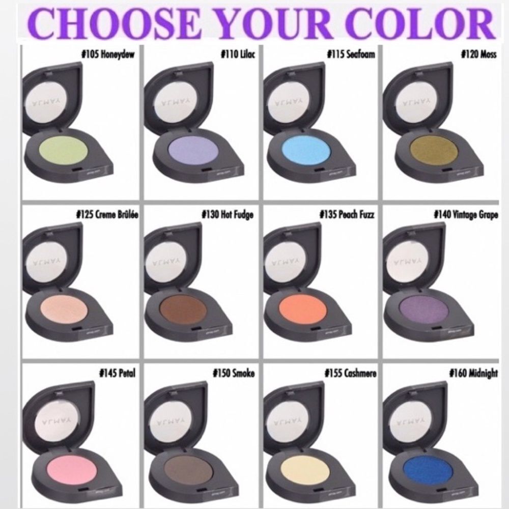 New Almay Make Up Eyeshadow Blue I-Color Seafoam Metallic Single Whipped NWT - Picture 8 of 8